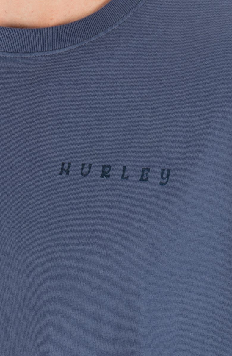 Hurley Cycles of Earth Cotton Graphic T-Shirt, Alternate, color, Monsoon