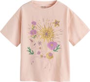 NEXT Sequin Embellished Unicorn Graphic Cotton T-Shirt