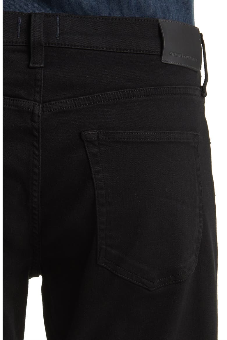 London Tapered Slim Fit Jeans, Alternate, color, RAVEN