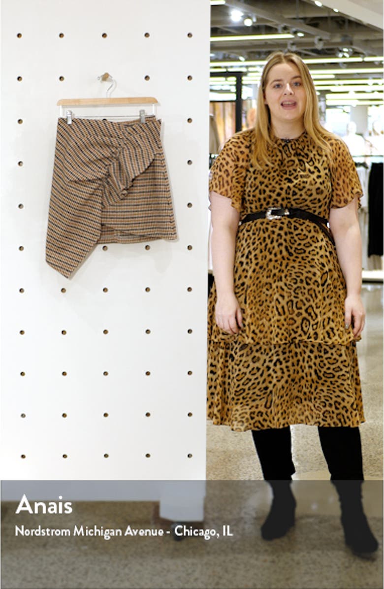 Elizabeth Asymmetrical Hem Ruffle Skirt, sales video thumbnail