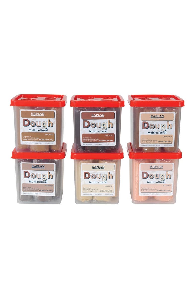 Kaplan Early Learning Company Dough - Set of 6, Alternate, color, Multicolored