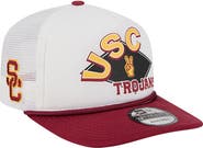 New Era Men's New Era  White USC Trojans Diamond 19TWENTY Golfer Adjustable Hat