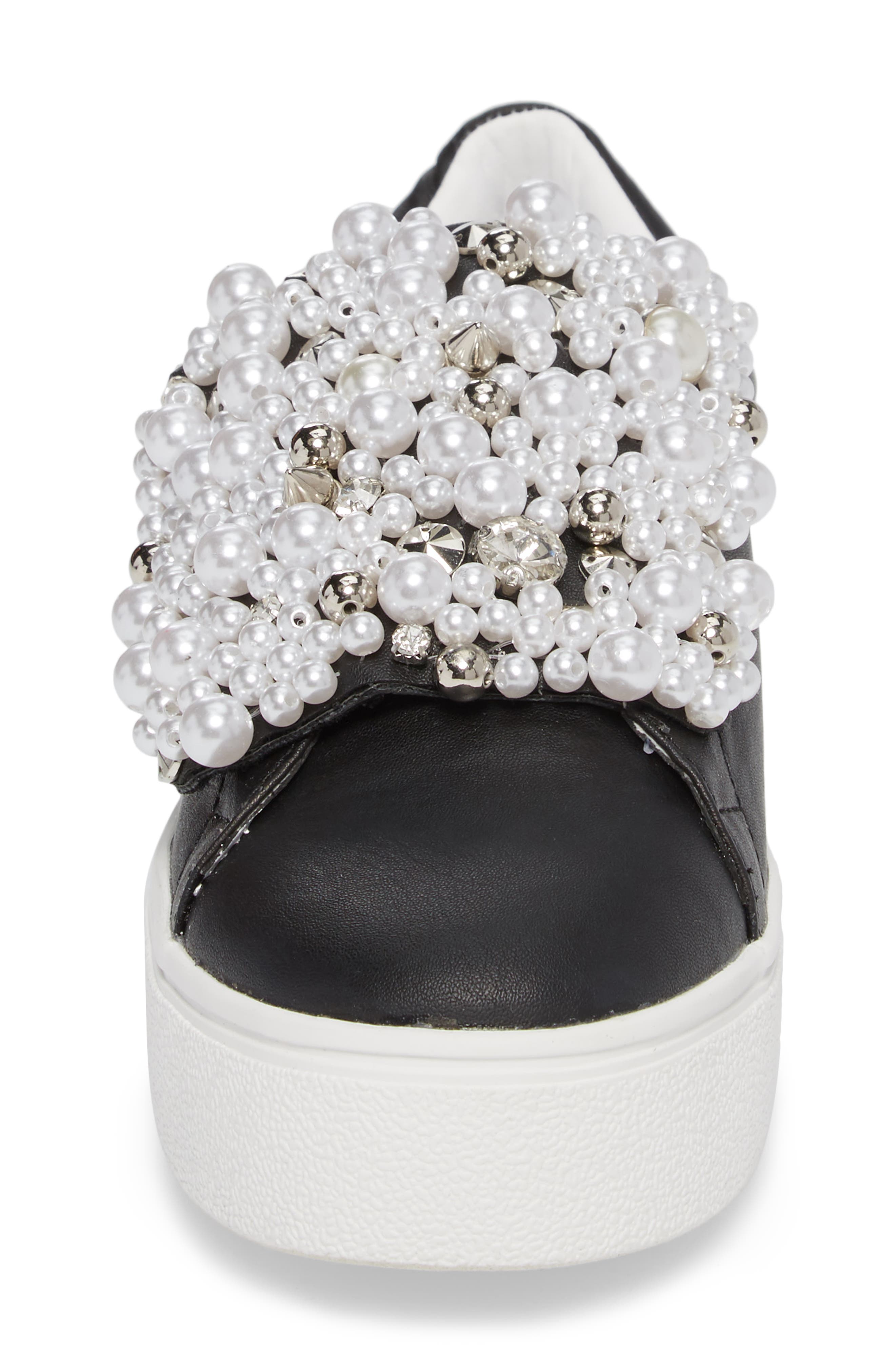 Steve Madden Lion Embellished Slip-On Platform Sneaker, Alternate, color, 