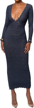JLUXLABEL Reunited Lace Long Sleeve Maxi Dress