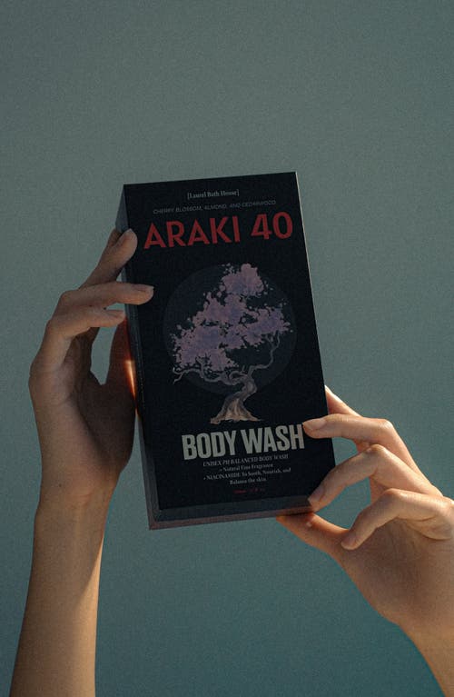 Laurel Bath House Araki 40 Gel Body Wash