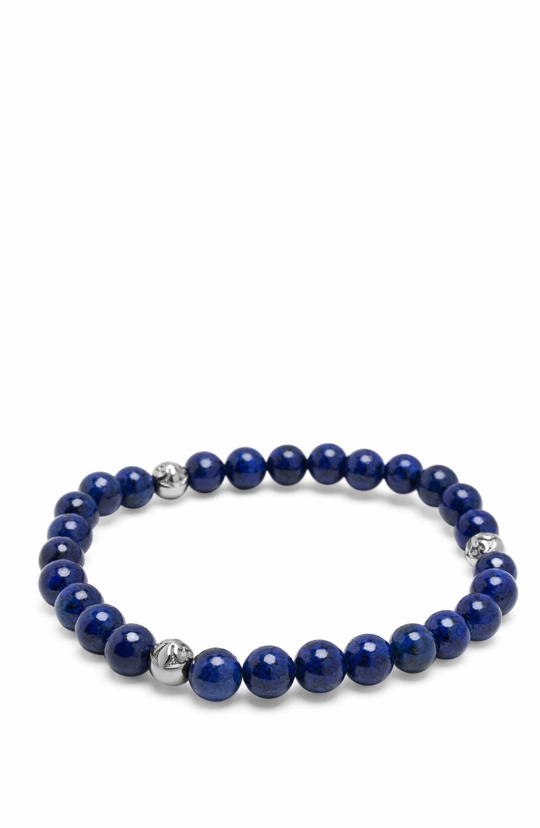 Nialaya Lapis Lazuli Bracelet, Alternate, color, Blue