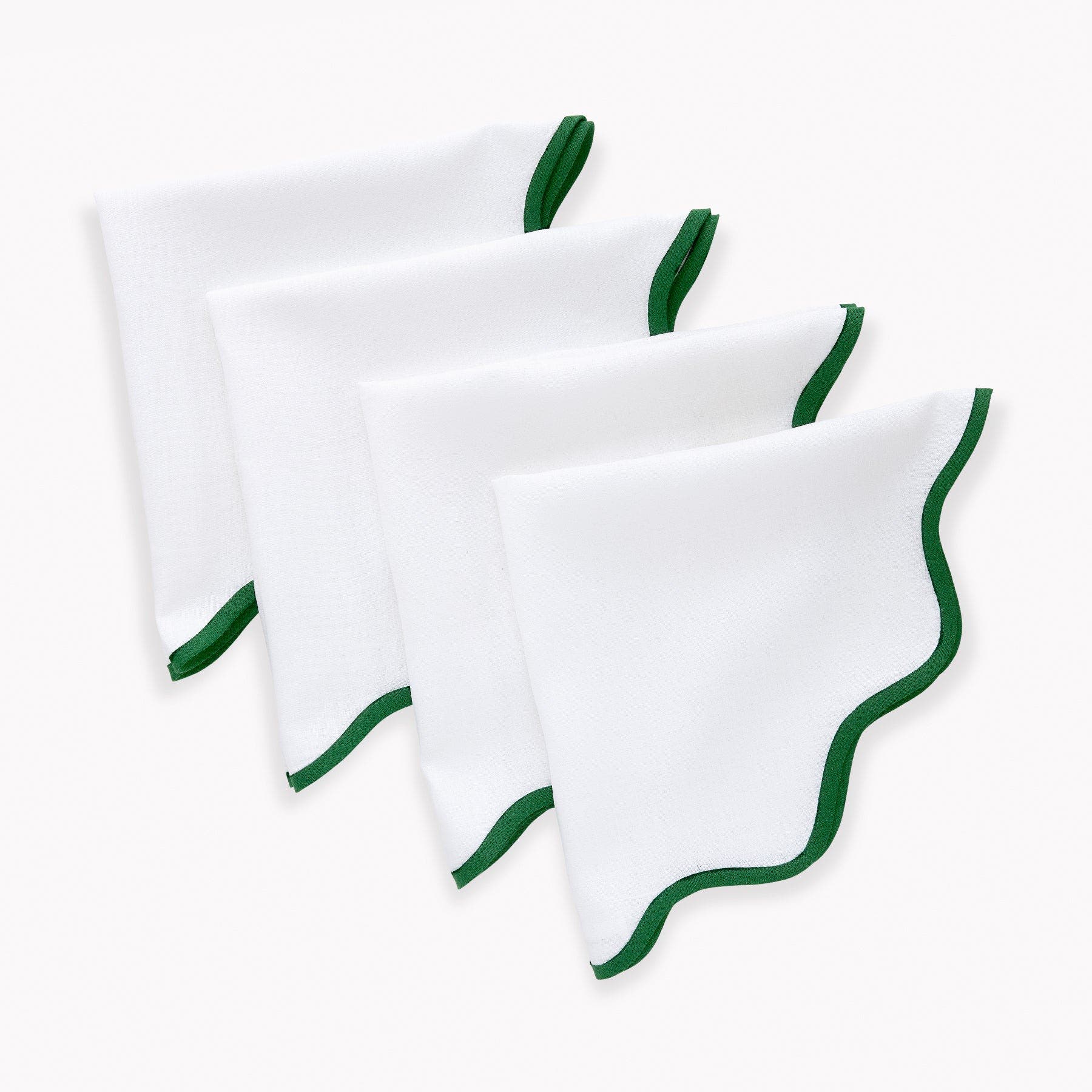 Garden Green and White