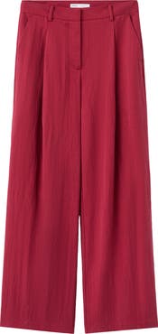 MANGO Tailored Straight Leg Pants