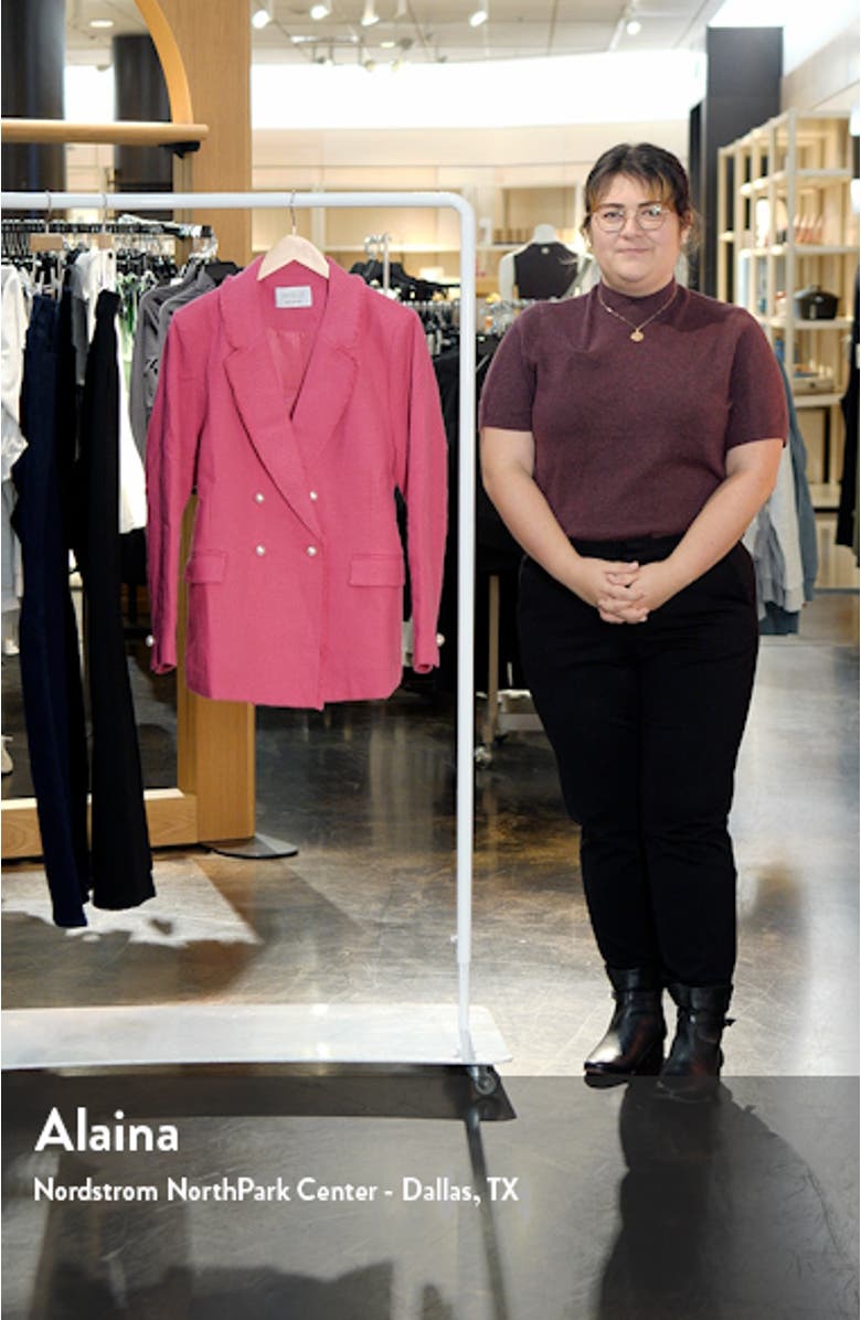 Courtney Bouclé Tweed Blazer, sales video thumbnail