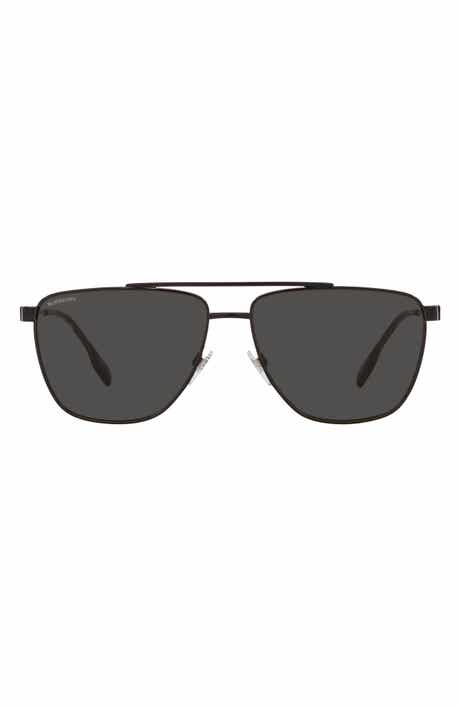 Burberry Blaine 61mm Pilot Sunglasses