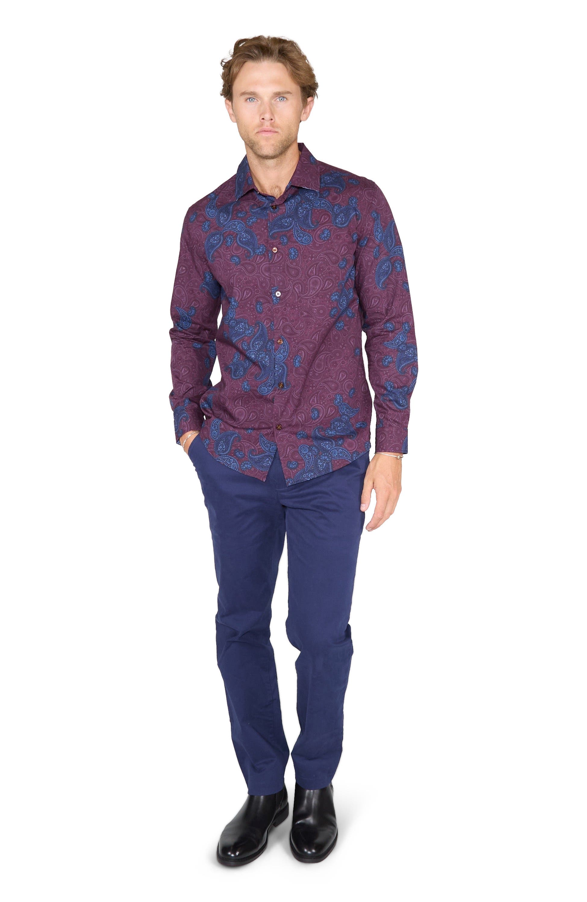 selected Montgat Paisley Plum