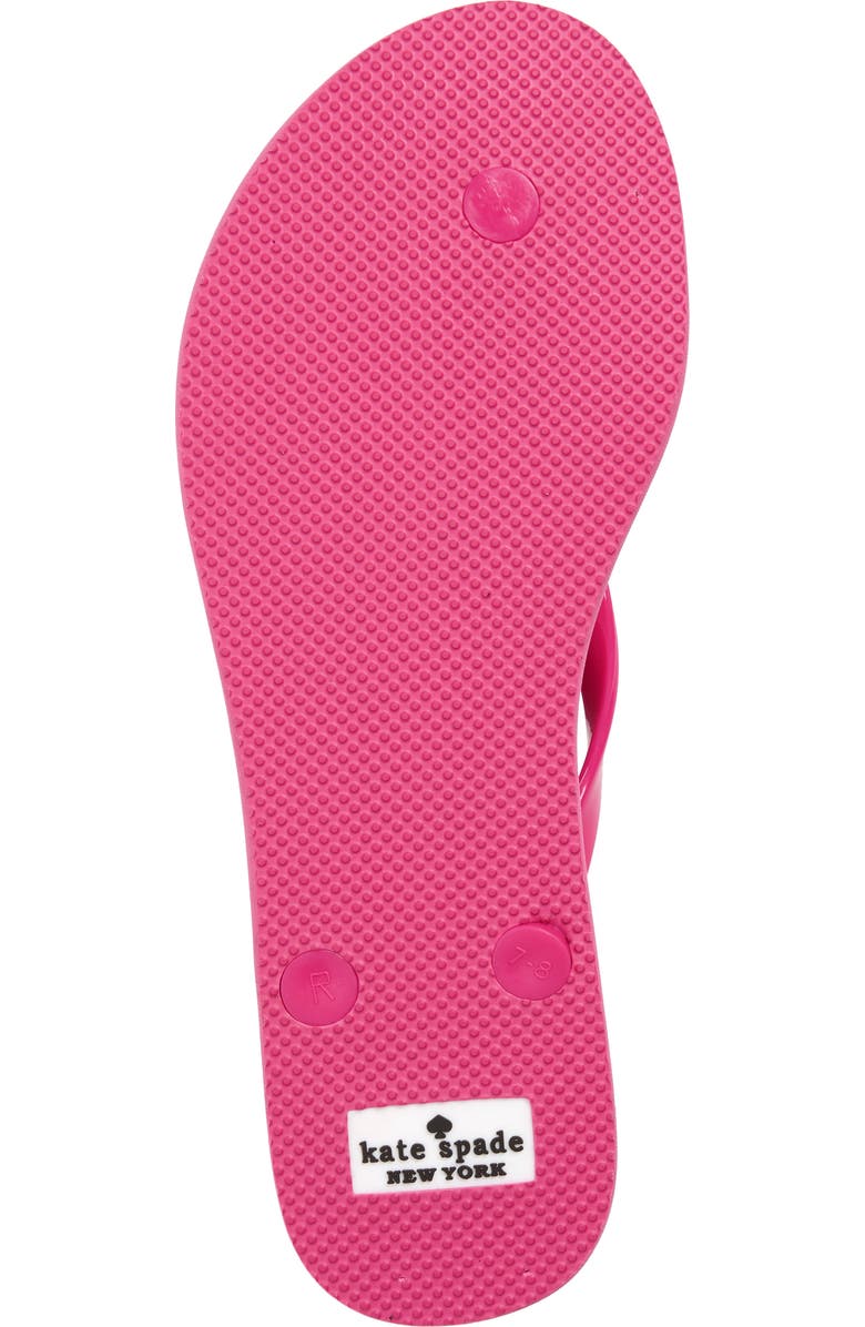 Kate Spade New York 'nova' flip flop, Alternate, color,