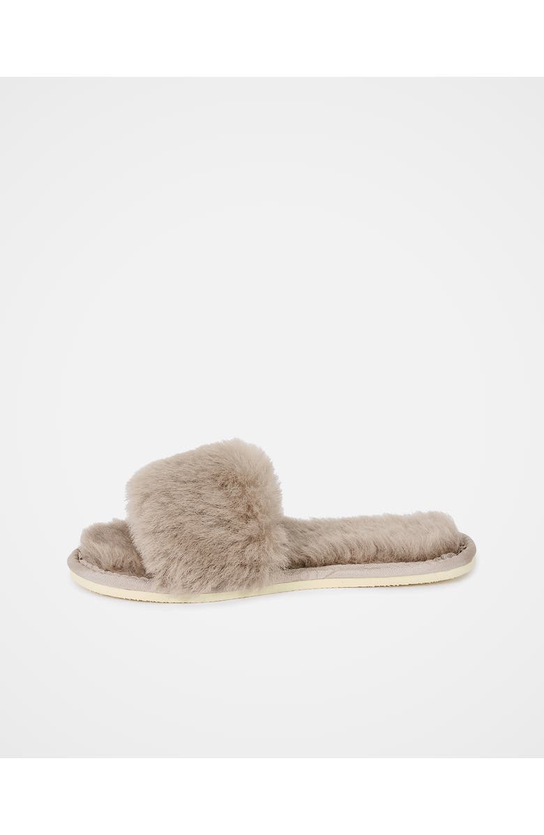 Celtic & Co. British Luxe Slide Slipper, Alternate, color, Oatmeal