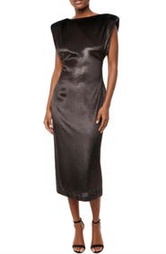 AREA STARS Lurex Velvet Dress