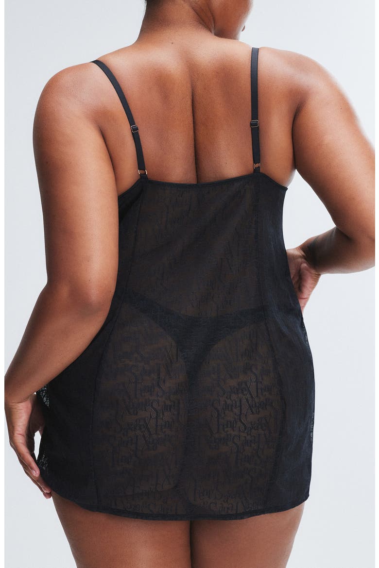Signature Script Slip, Alternate, color, BLACK CAVIAR