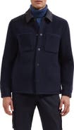 Bugatchi Wool & Cashmere Hybrid Shirt Jacket