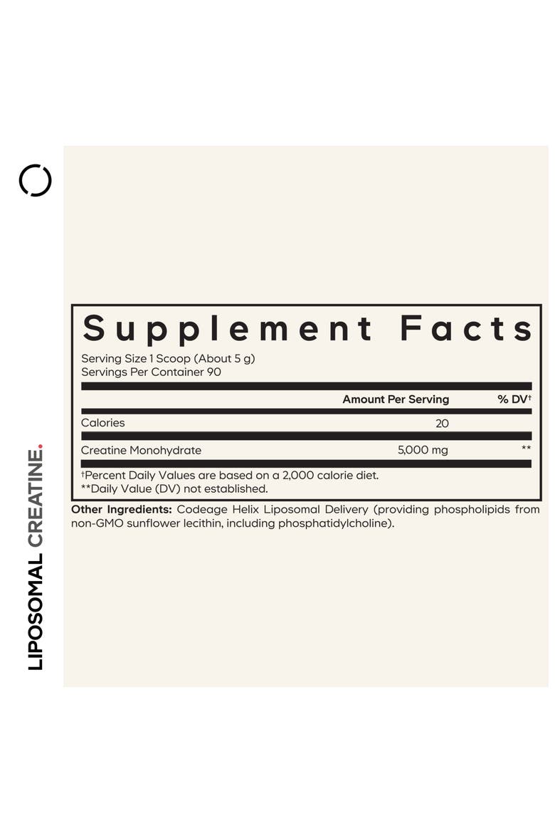 Creatine Monohydrate Powder Supplement 3-Month Supply, Alternate, color, White