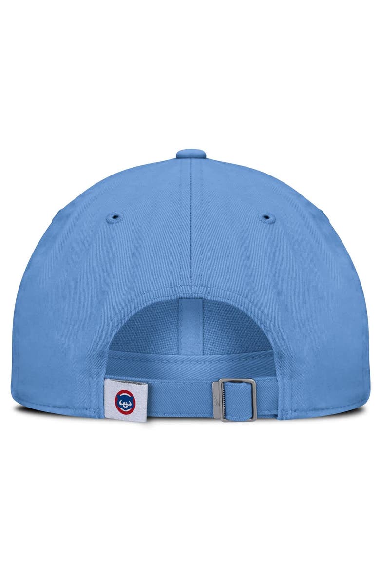Nike Women's Nike Light Blue Chicago Cubs Cooperstown Club Script Adjustable Hat, Alternate, color,