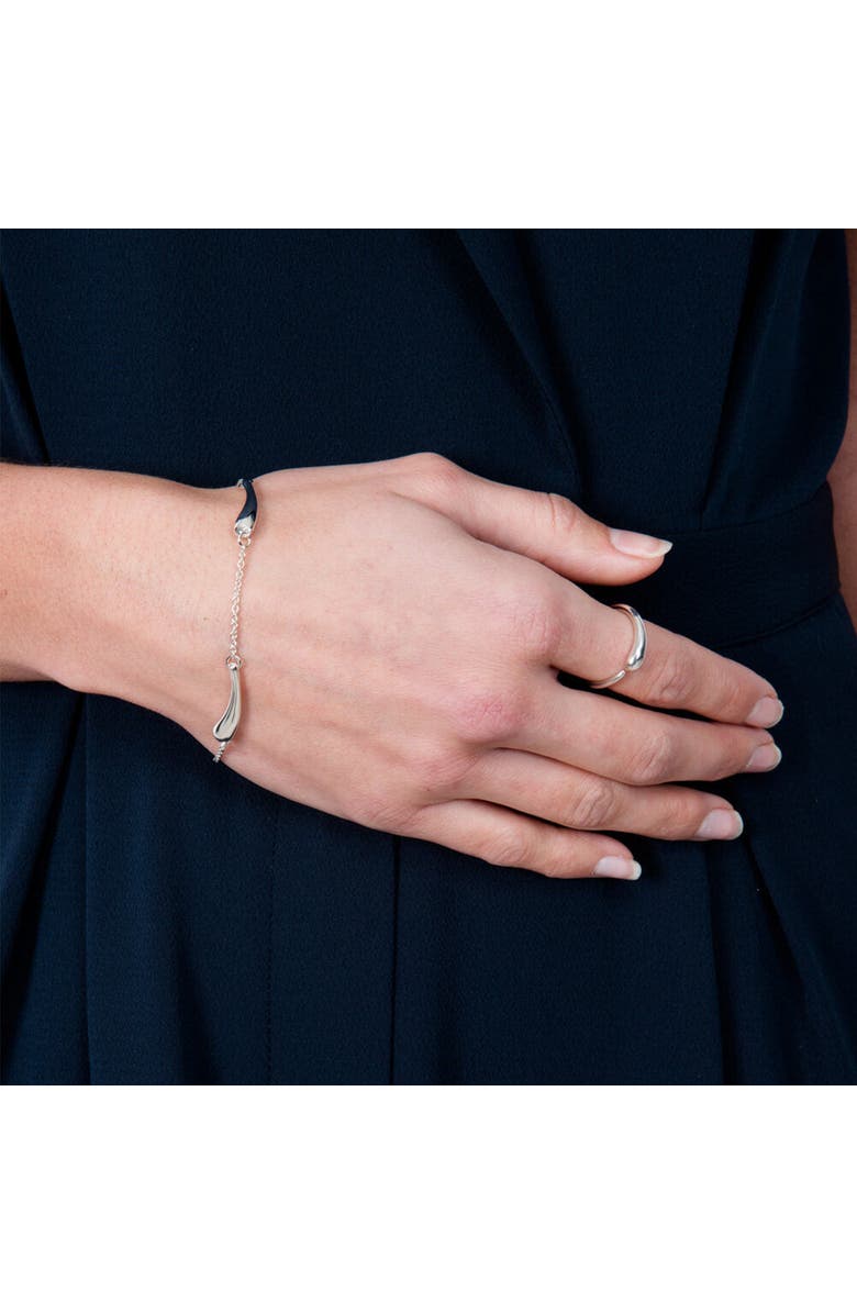 Lucy Quartermaine Triple Drop bracelet, Alternate, color, Silver