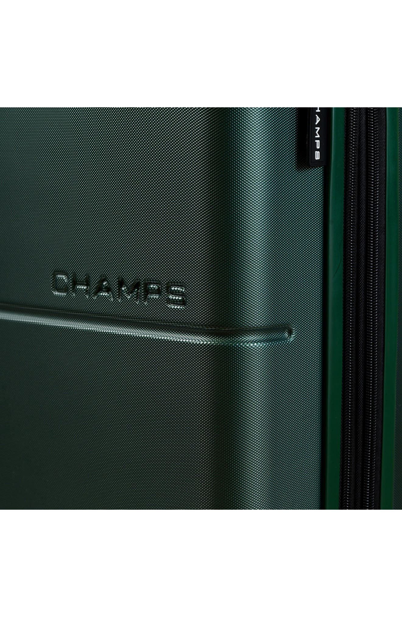 CHAMPS Earth 3-Piece Wheeled Luggage Set, Alternate, color, Green