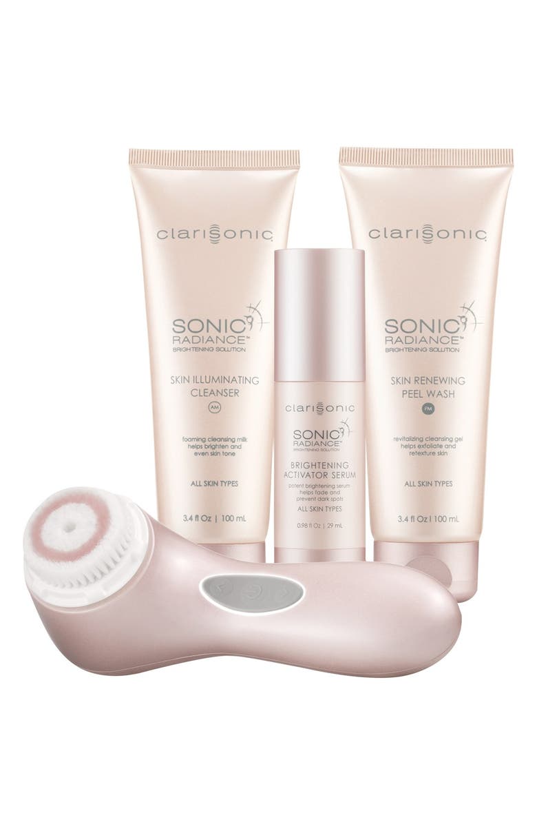 CLARISONIC 'Mia 3' Sonic Radiance Brightening Solutions Set, Main, color,