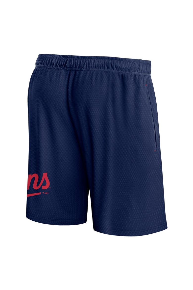 Men's Fanatics Branded Navy Minnesota Twins Clincher Mesh Shorts, Alternate, color, Navy