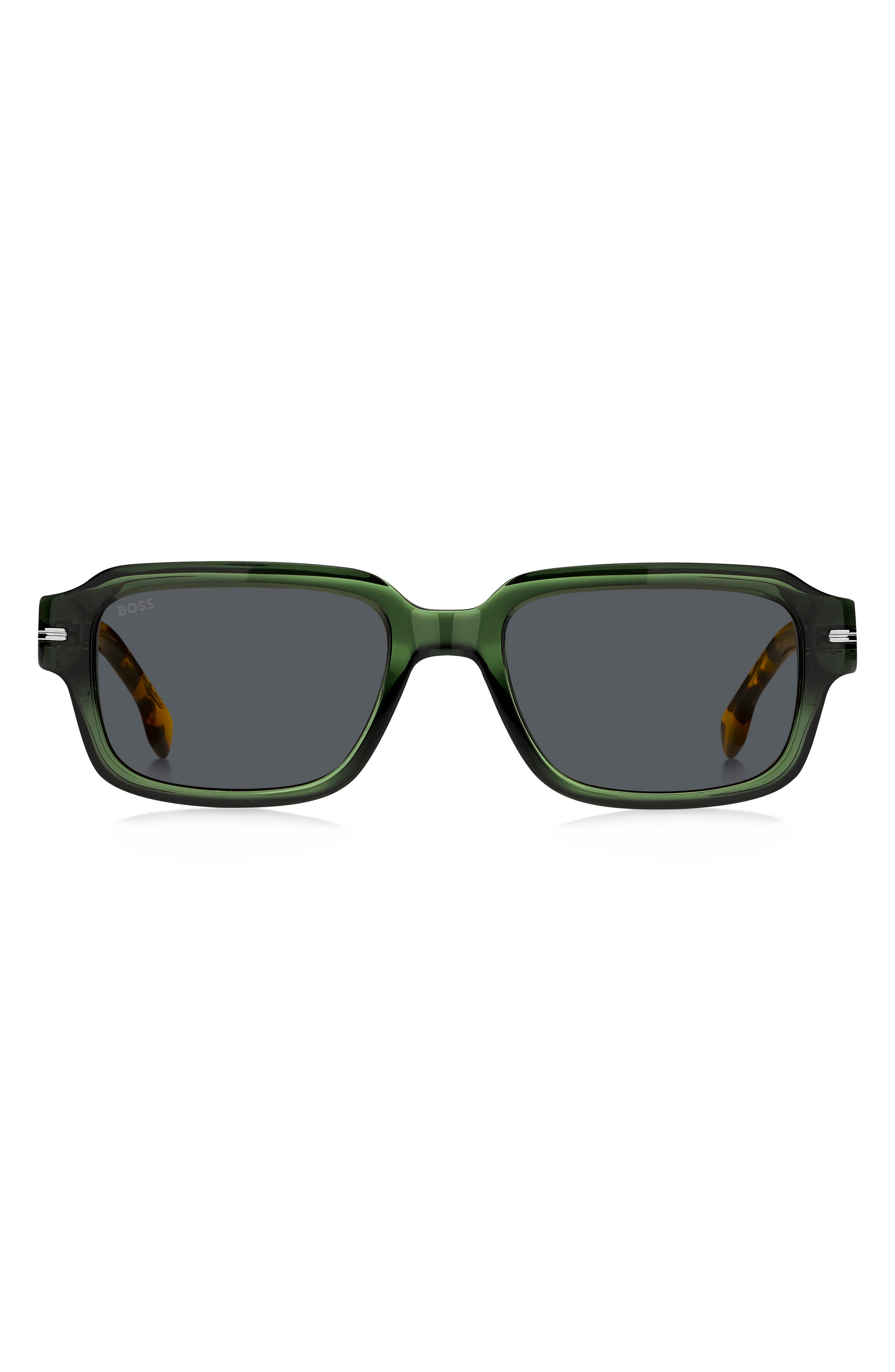 BOSS 53mm Rectangular Sunglasses