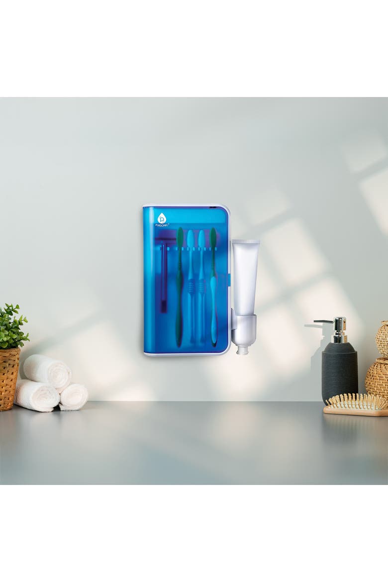 UV Family Toothbrush Sanitizer with AC Adapter, Alternate, color, Multicolor