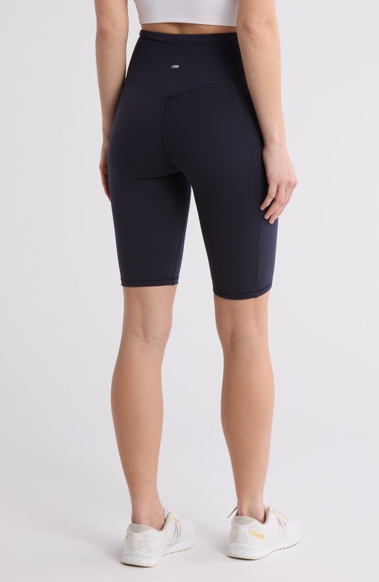 MARIKA Olivia High Waist Shaping Bermuda Shorts, Alternate, color, Midnight Blue