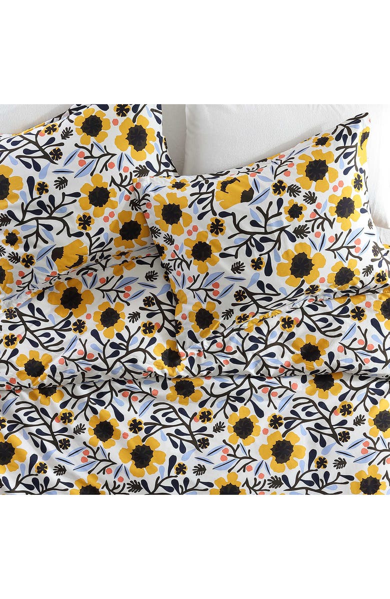 Marimekko Mykero Duvet Cover & Shams Set, Alternate, color, 