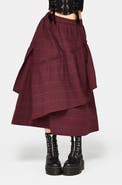 Disturbia Lysandra Ruffle Midi Skirt