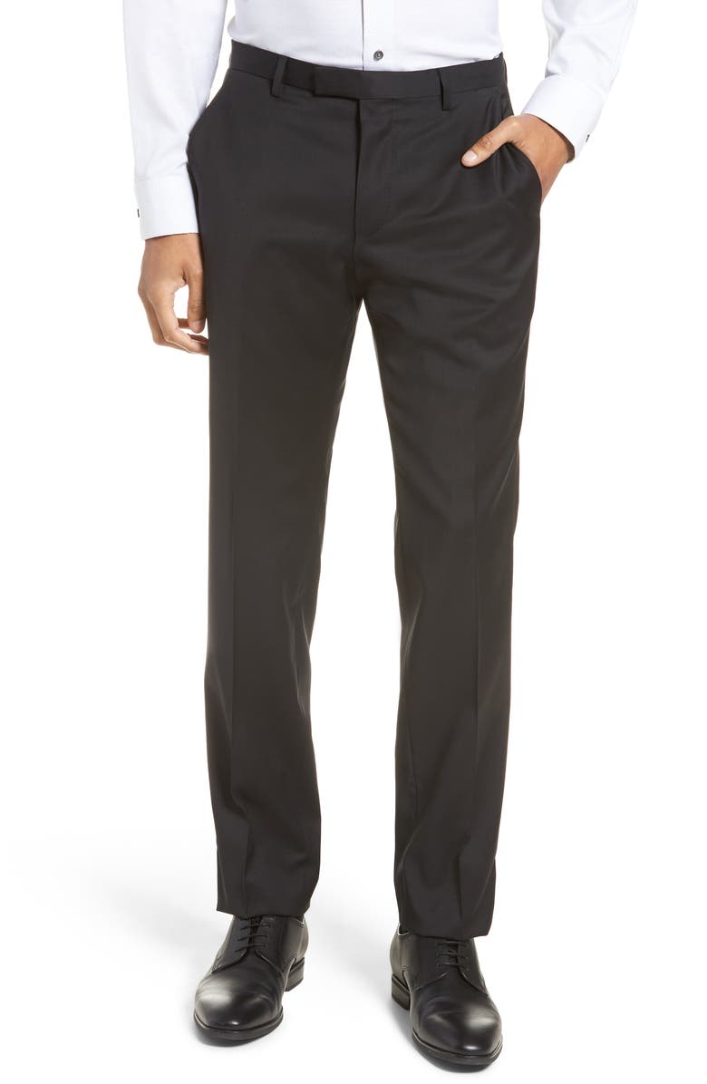 BOSS Johnstons/Lenon Regular Fit Solid Wool Suit, Alternate, color,