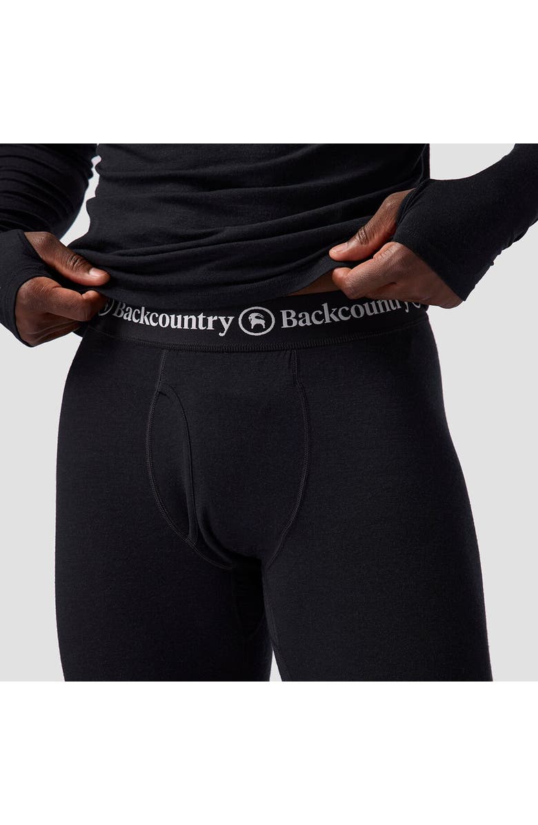 Backcountry Cedars Rws Merino Lt-Wt Baselayer Bottom - Men's, Alternate, color, Black