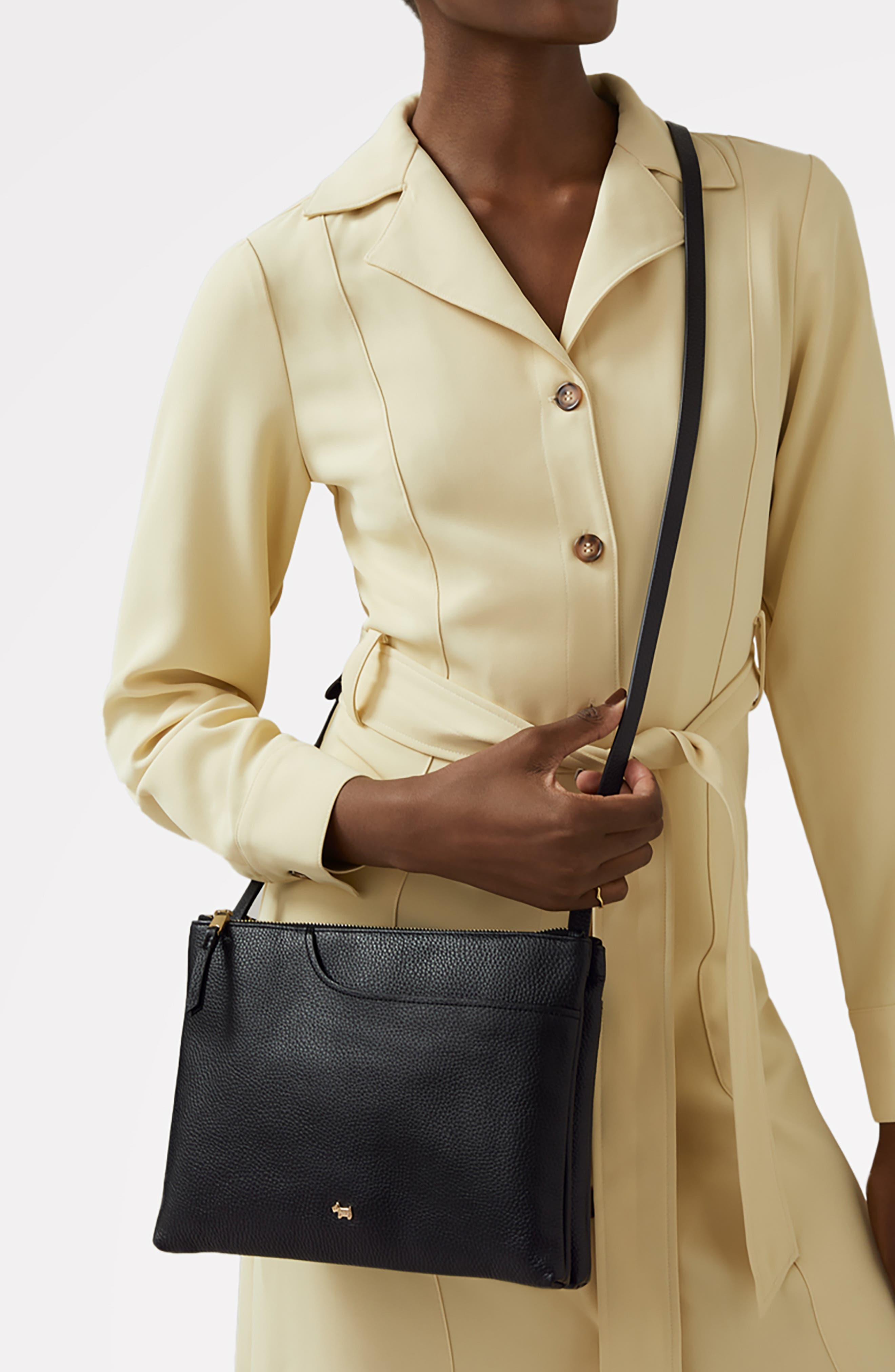 Radley Pockets Soft 2.0 Medium Crossbody Bag, Alternate, color, Black