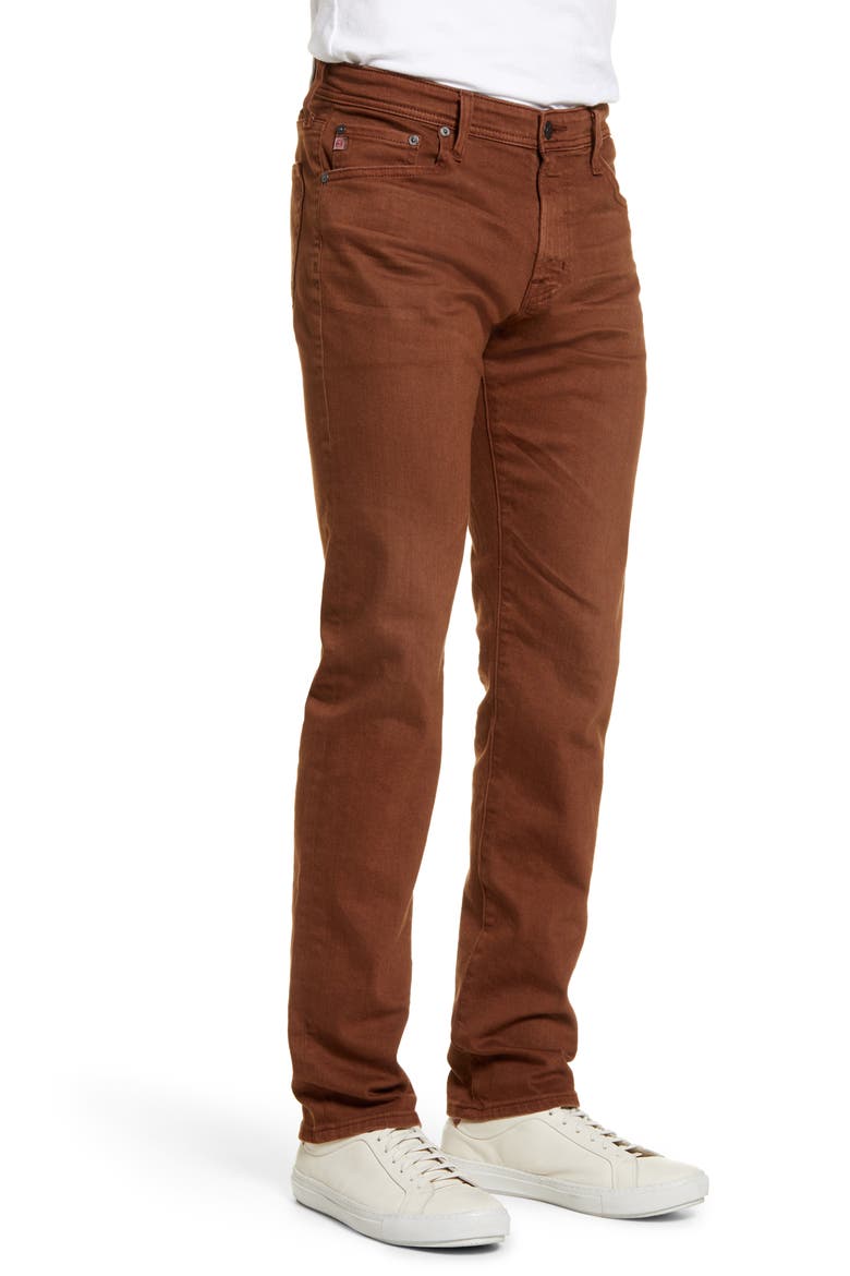 Tellis Slim Fit Jeans, Alternate, color, 7 YEARS SULFUR DUSTY AUBURN