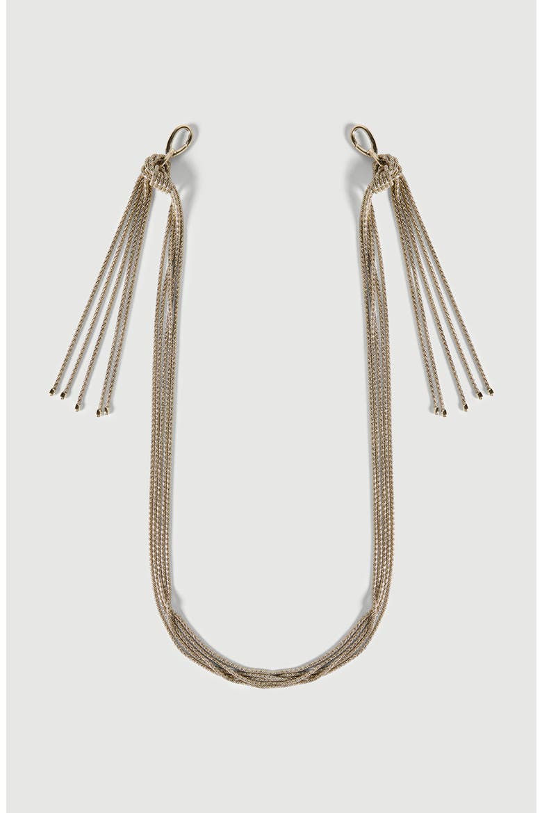 Sterling Silver chain, Main, color, Gold