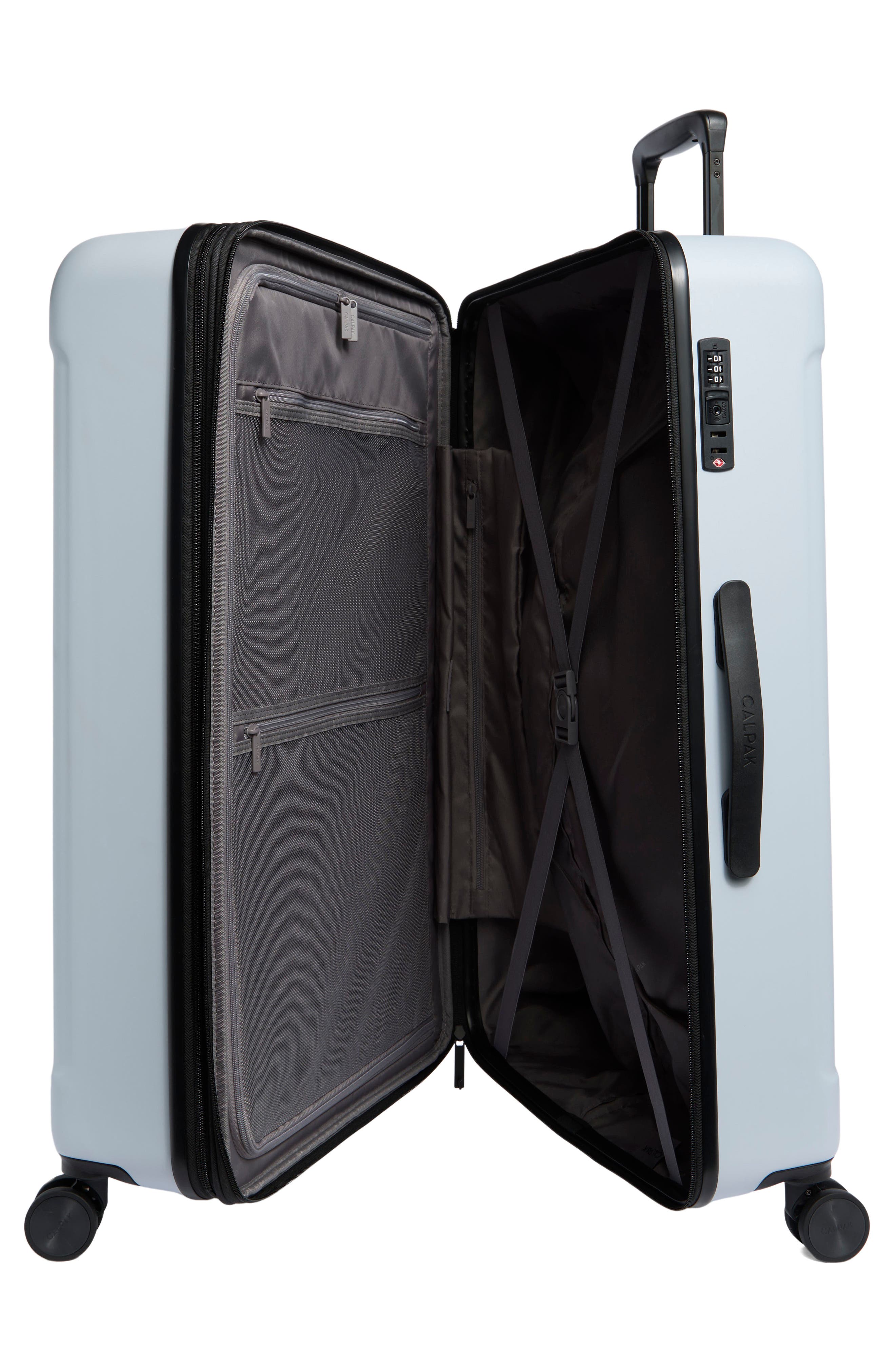 CALPAK Moon Large Hardside Spinner Suitcase, Alternate, color, Sky