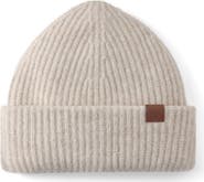 Mulberry Chunky Ribbed Beanie