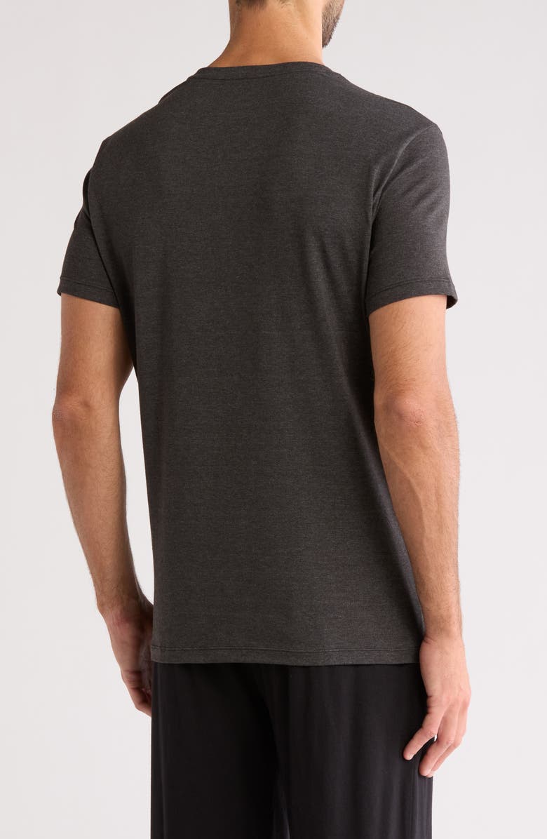 Columbia Short Sleeve Pajama T-Shirt, Alternate, color, Black