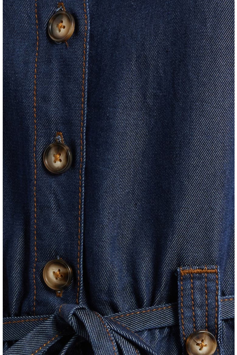 Mariselle Denim Romper, Alternate, color, BLEU JEAN