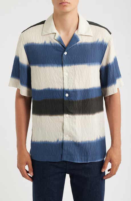 Salem Stripe Camp Shirt