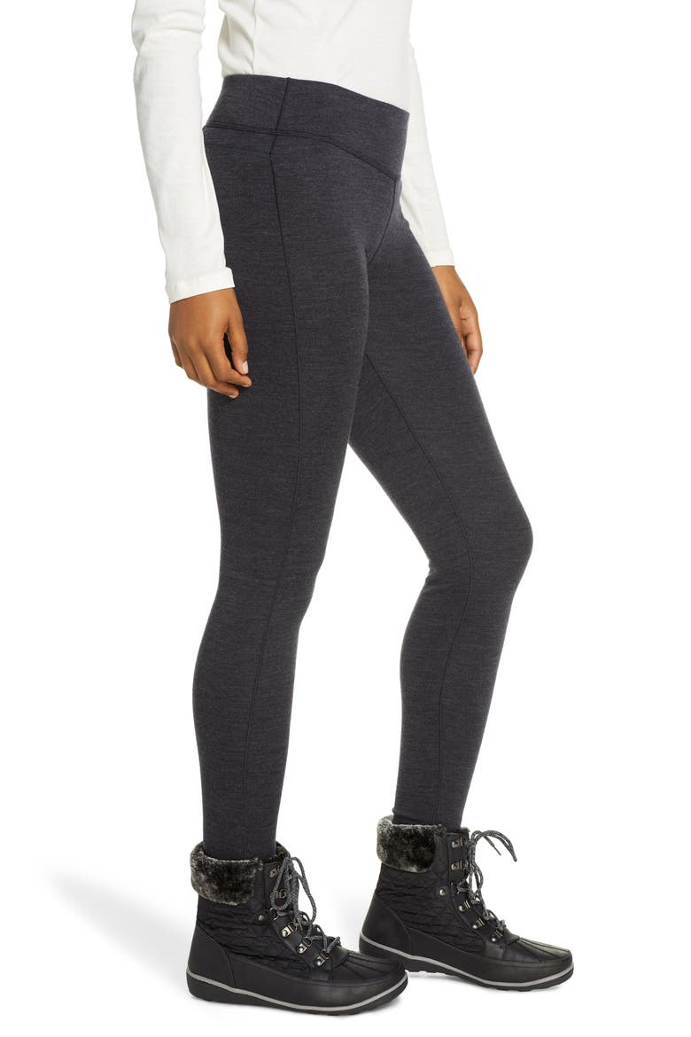 Merino 250 Base Layer Bottoms, Alternate, color, CHARCOAL HEATHER