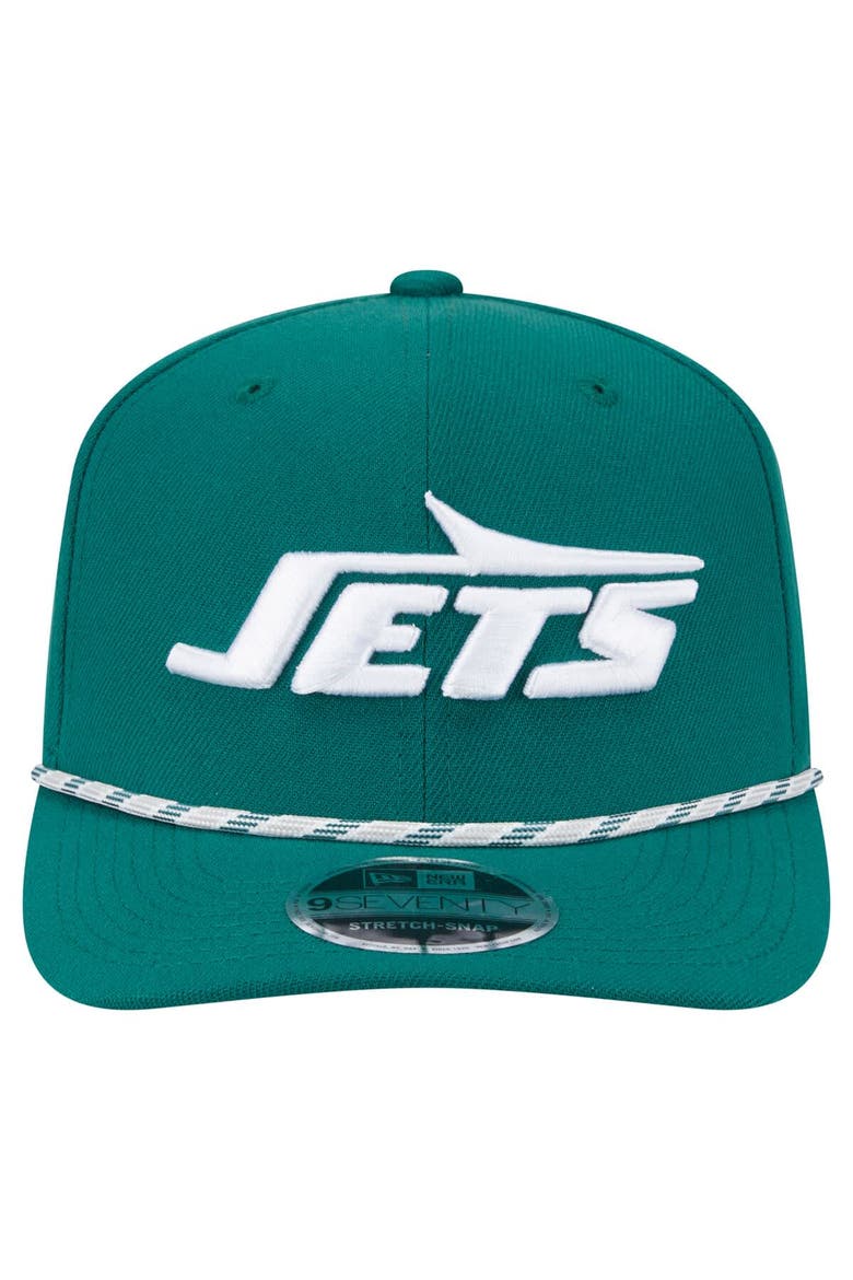 Men's New Era Green New York Jets Gameday Multi Rope 9SEVENTY Stretch-Snap Hat, Alternate, color, Green