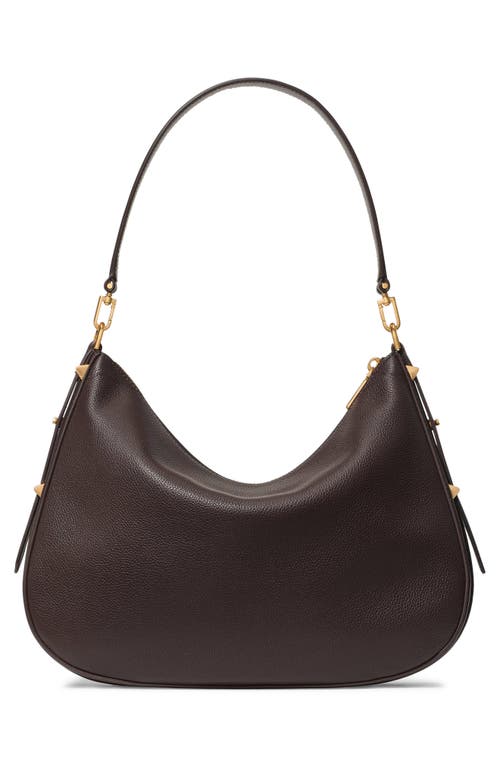 Kate Spade New York Large Liv Pebble Leather Hobo Bag In Brown