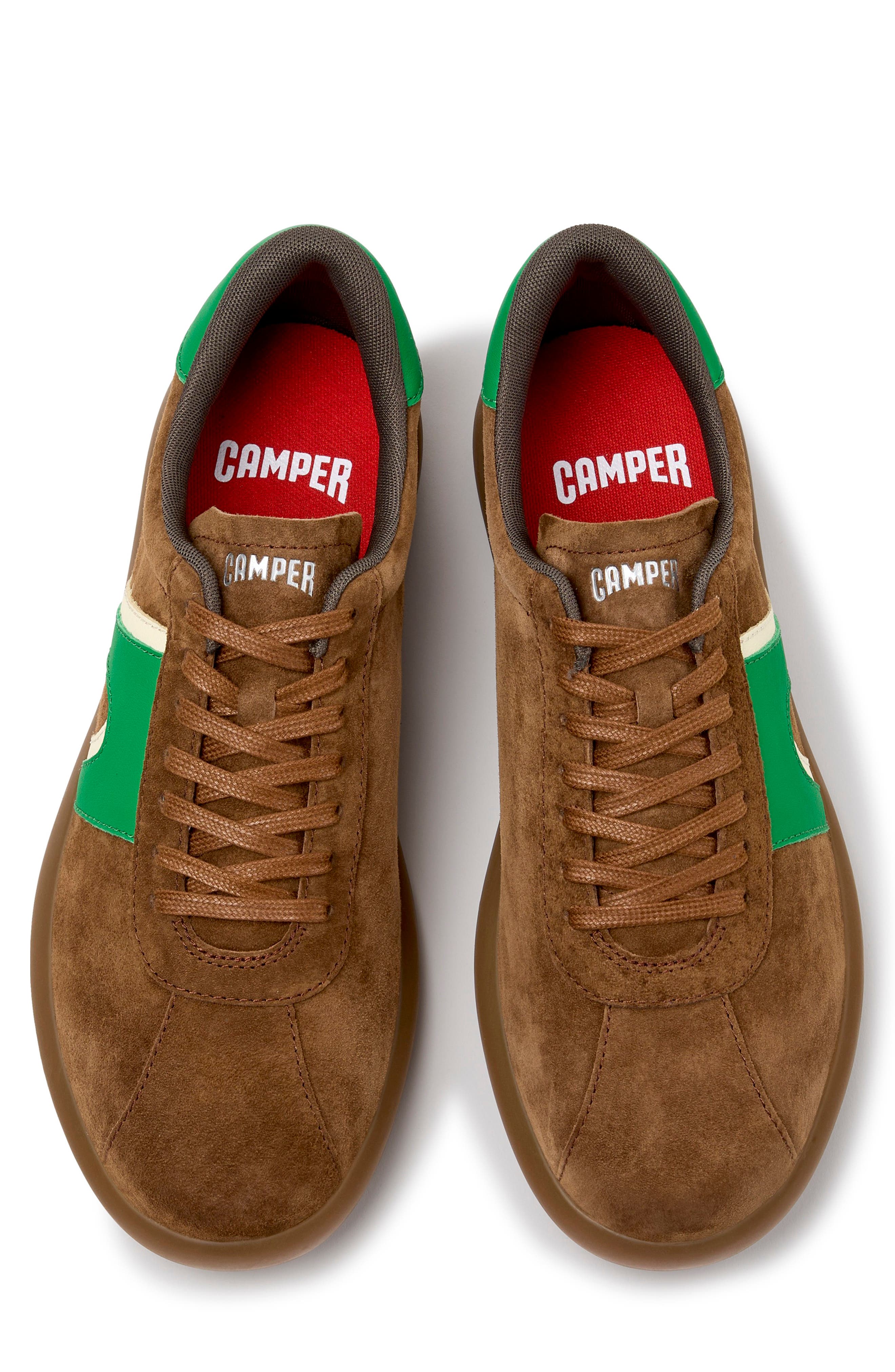 Pelotas Soller Leather Sneaker, Alternate, color, MEDIUM BROWN