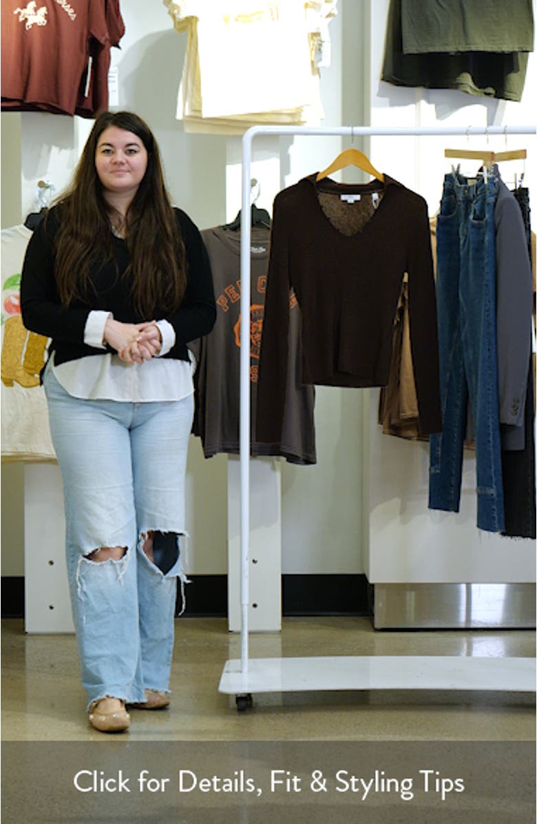 Rib Cashmere & Silk Polo Sweater, sales video thumbnail