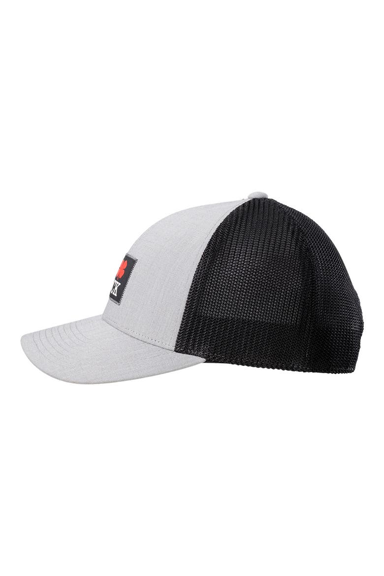 I Love Luck Adjustable Baseball Cap, Alternate, color, GREY