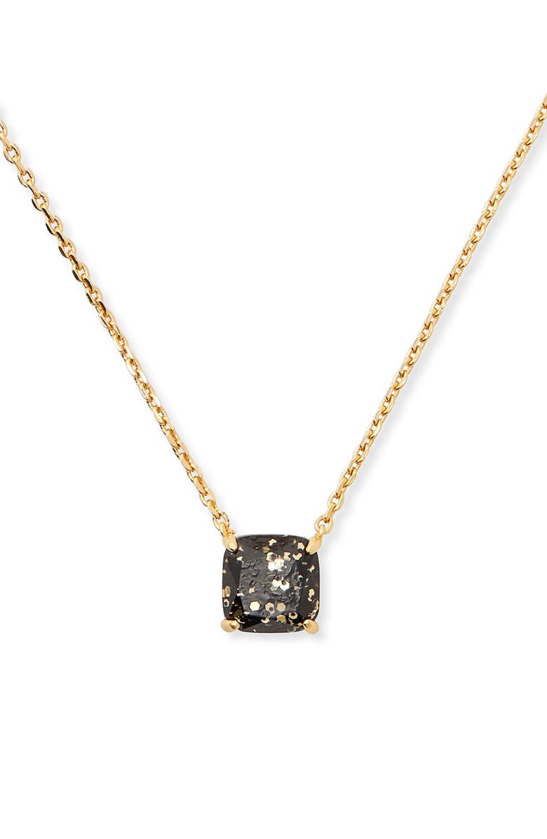 Kate Spade New York small square stud pendant necklace, Alternate, color,