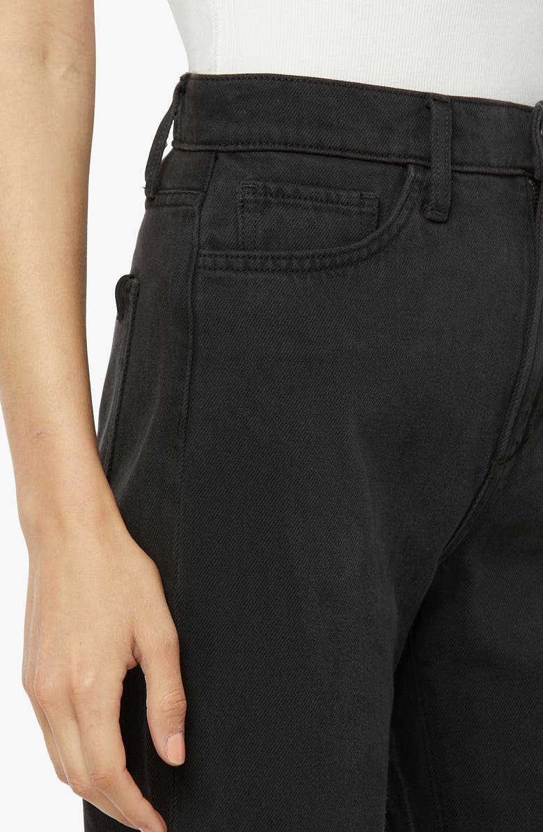 Joe's The Blake High Waist Destroyed Hem Crop Wide Leg Jeans, Alternate, color, 