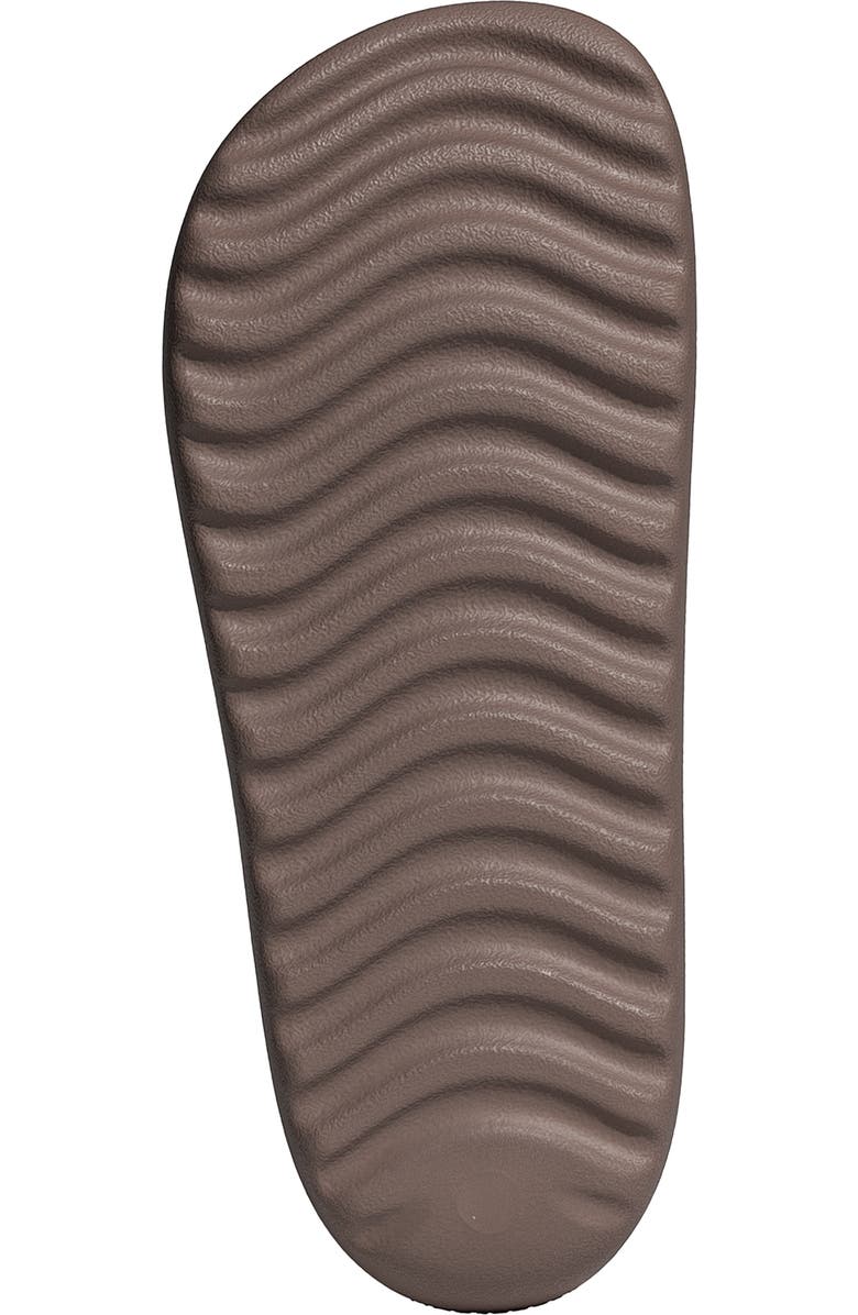 adidas Gender Inclusive Adilette Lumia Slide Sandal, Alternate, color, Trace Brown/ Brown/ Brown